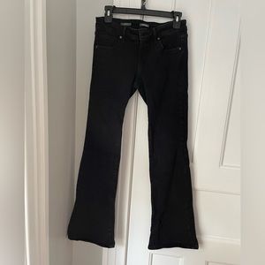 Wild fable flared black jeans size 2